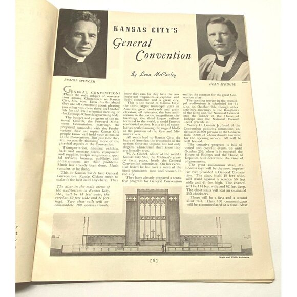 The Laymans Magazine May 1940 Episcopal Living Church News Vintage Christian - Picture 3 of 11